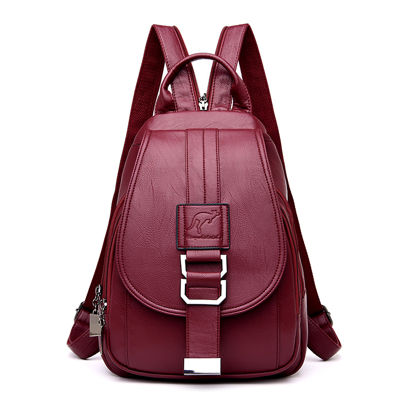 HOT 6 Màu Sắc Nữ Lưng Nữ Da Lư - đánh giá và giá Fashion Backpack Women
