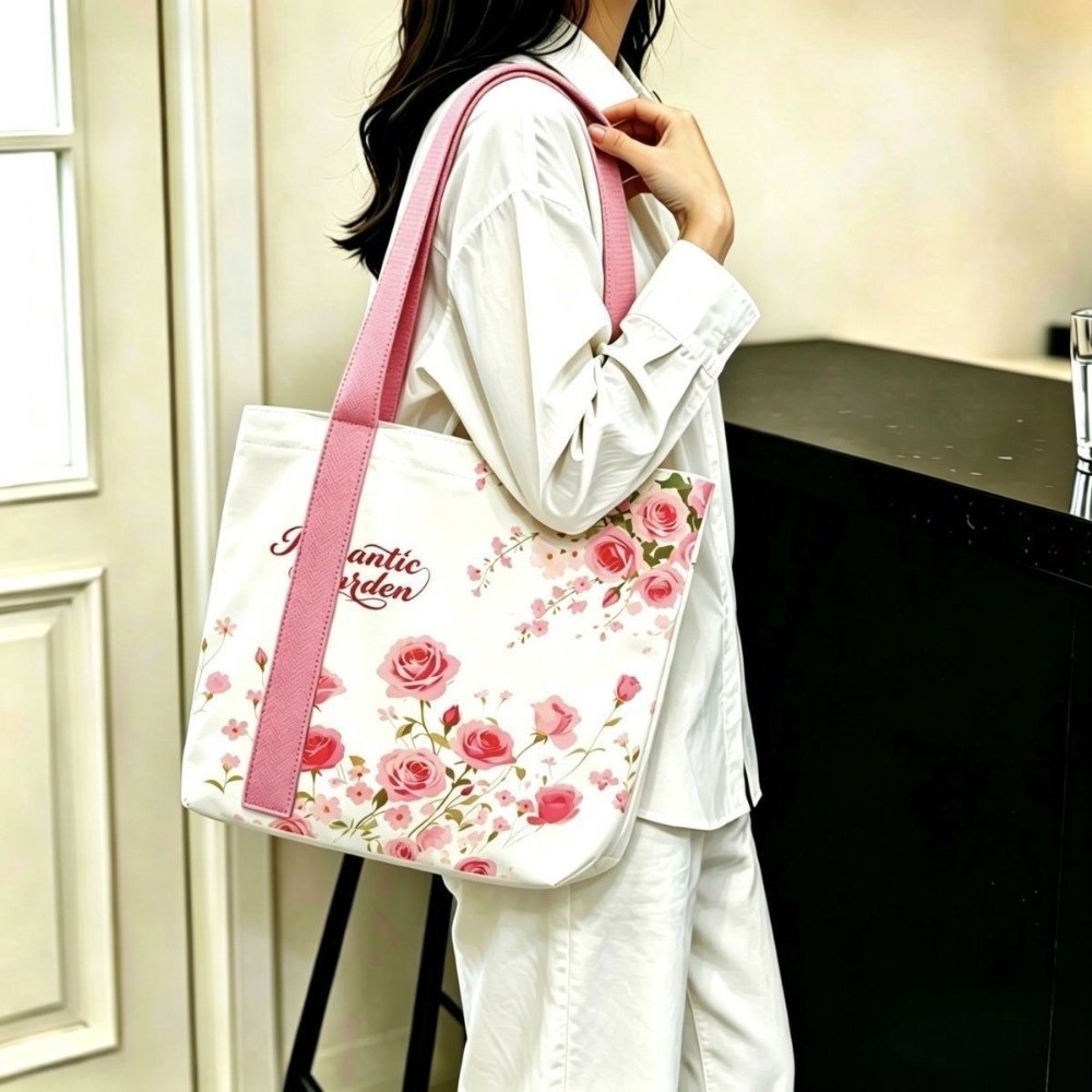 Portable Floral Canvas Tote Ba - đánh giá và giá Canvas Backpack Casual